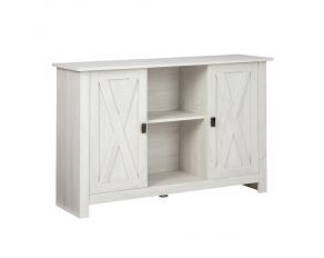 Turnley Accent Cabinet in Distressed White