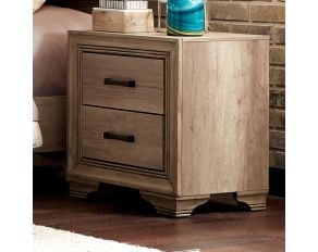 Liberty Furniture Sun Valley Nightstand in Sandstone