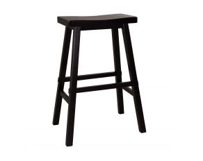 Liberty Furniture Creations II 30 Inch Sawhorse Barstool in Black