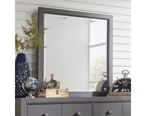 Liberty Furniture Cottage View Youth Mirror in Dark Grey