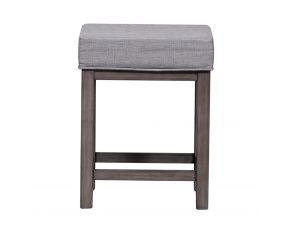 Tanners Creek Upholstered Console Stool in Greystone