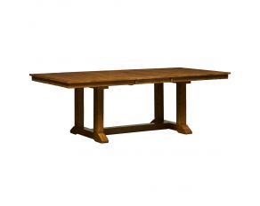 A-America Bennett Trestle Table in Smoky Quartz