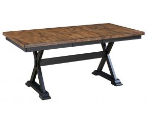 A-America Stone Creek Butterfly Trestle Table