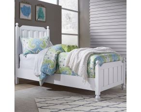 Liberty Furniture Cottage View Youth Twin Panel Bed in White