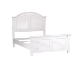 Liberty Furniture Summer House Youth Full Panel Bed in Oyster White