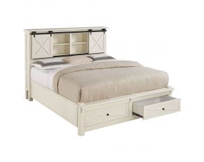 Sun Valley Queen Bed in White