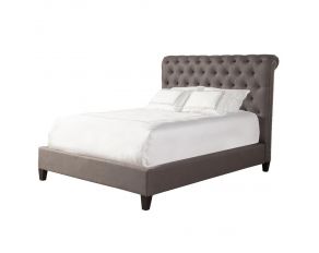 Cameron Queen Upholstered Bed in Seal