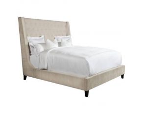 Elaina Queen Upholstered Bed in Porcelain