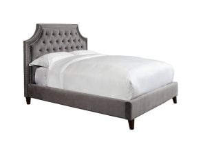 Jasmine King Bed in Flannel