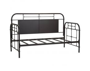 Liberty Furniture Vintage Series Twin Metal Day Bed in Black