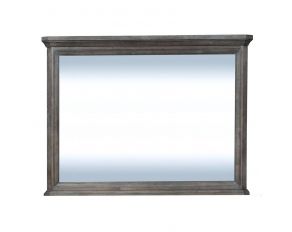 Liberty Furniture Artisan Prairie Chesser Mirror in Wirebrushed Aged Oak