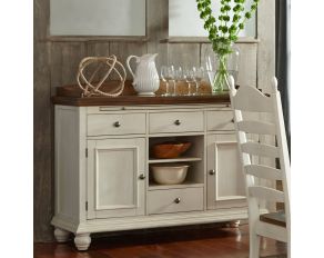 Liberty Furniture Springfield Sideboard in Honey and Cream