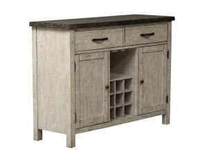 Liberty Furniture Willowrun Sideboard in Rustic White