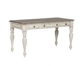 Liberty Furniture Magnolia Manor Writing Desk in Antique White