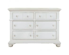 Cottage Traditions Double Dresser in Clean White Cottage Finish