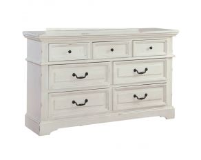 Stonebrook Dresser in Distressed Antique White