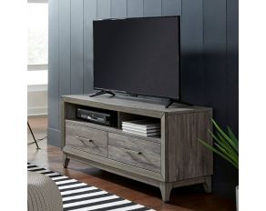 Mercury 47 Inch TV Console in Driftwood Gray Finish