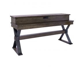 Sonoma Road Console Bar Table in Weather Beaten Bark Finish