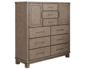 Canyon Road 9 Drawer 2 Door Chesser in Burnished Beige Finish