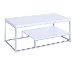 Lucia Cocktail Table in White