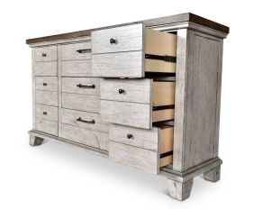 Bear Creek Dresser in White Smoke