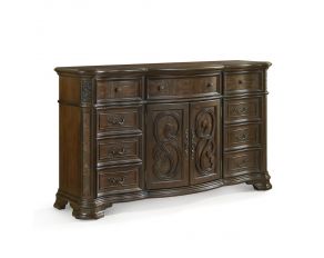 Royale Dresser in Brown Cherry