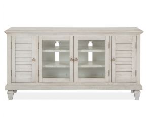 Newport Small Console In Alabaster