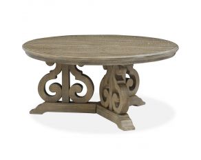 Tinley Park Round Cocktail Table In Grey