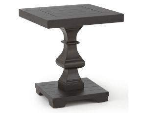 Steve Silver Dory Square End Table in Ebony