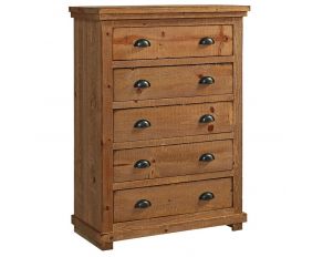 Progressive Furniture Willow Chest in Distressed Pine