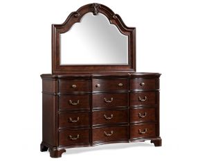 Tabasco Dresser with Mirror in Cherry Finish