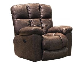 Mayfield Power Rocker Recliner in Saddle