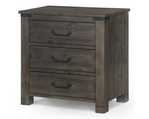 Magnussen Abington Drawer Nightstand in Weathered Charcoal