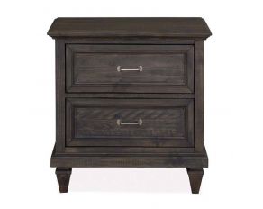 Magnussen Calistoga Drawer Nightstand in Weathered Charcoal