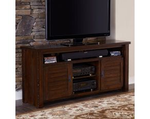 Progressive Furniture Trestlewood 64" Console in Mesquite Pine