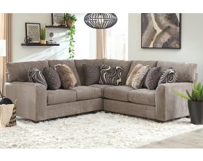 Kingston 2-Piece Sectional in Pewter