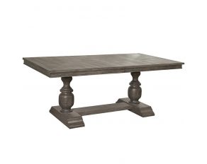 Lasalle Rectangular Dining Table in Grey Brown