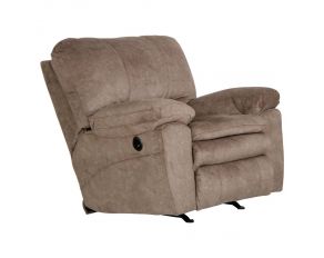 Reyes Comfor-Gel Power Lay Flat Recliner in Portabella