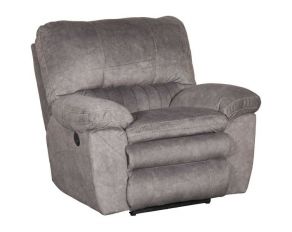 Reyes Comfor-Gel Power Lay Flat Recliner in Graphite