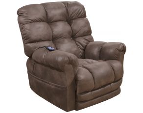 Oliver Power Lift Recliner with Dual Motor and Extended Ottoman in Dusk