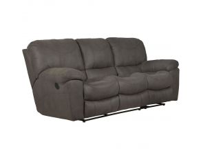 Trent Reclining Sofa in Charcoal