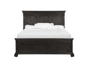 Bellamy King Panel Bed in Peppercorn