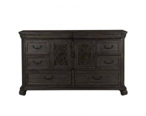 Bellamy Drawer Dresser in Peppercorn