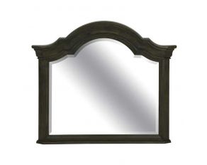 Bellamy Shaped Mirror in Peppercorn