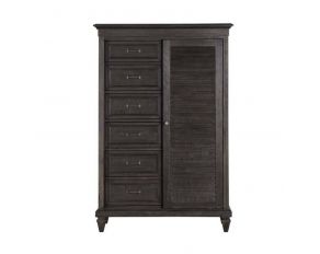 Calistoga Gentleman's Chest in Weathered Charcoal