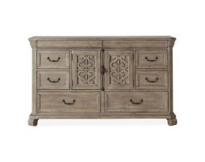 Tinley Park Drawer Dresser in Dovetail Grey