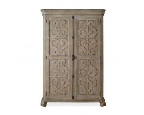 Tinley Park Door Chest in Dovetail Grey