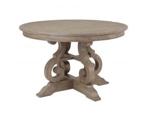 Tinley Park 48 inch Round Dining Table in Dovetail Grey