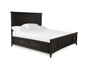 Westley Falls Queen Panel Storage Bed in Graphite