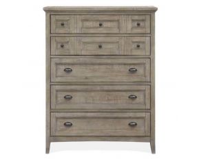 Paxton Place Drawer Chest in Dovetail Grey